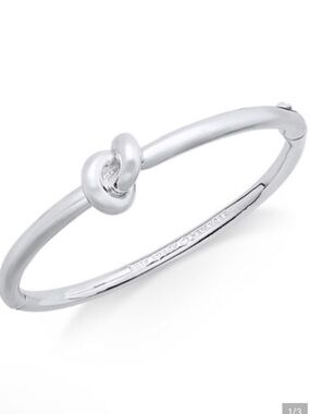 Kate Spade Silver Sailor Knot Bracelet NWT $78
